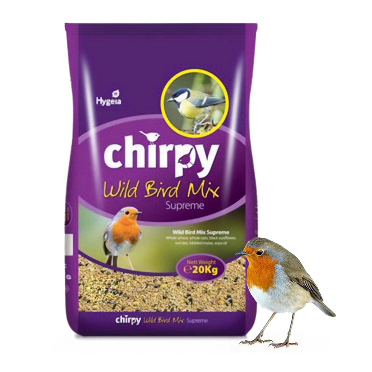 Chirpy Supreme Wild Bird Seed Mix 5kg | G21271