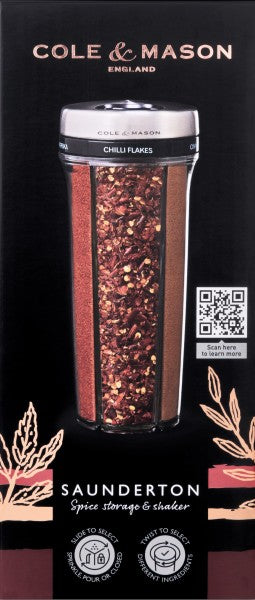 Cole & Mason Saunderton Storage & Shaker Spices | H122115