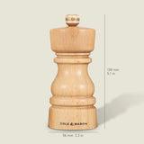Cole & Mason London 130mm Natural Beech Salt Mill | H233003