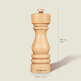 Cole & Mason London 180mm Natural Beech Salt Mill | H233006