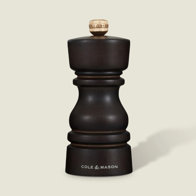 Cole & Mason London 130mm Chocolate Wood Salt Mill | H233015