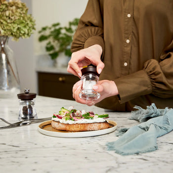 Cole & Mason Holborn 95mm Black Wood Salt Mill | H233132