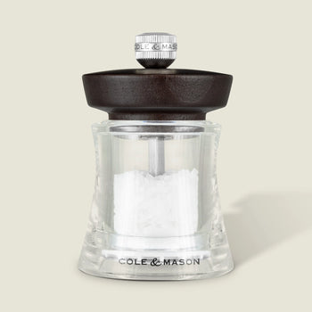 Cole & Mason Holborn 95mm Black Wood Salt Mill | H233132