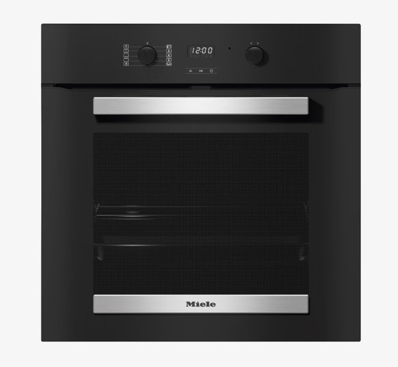 Miele Active Built-In Electric Single Oven - Obsidian Black | H2455BP