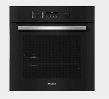 Miele PyroClean Built-In Electric Single Oven - Obsidien Black | H27661BP