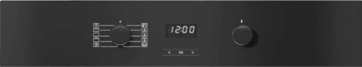 Miele PureLine Pyrolytic CleanSteel Built-In Electric Single Oven - Obsidien Black | H2860BP