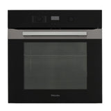 Miele PureLine Pyrolytic CleanSteel Built-In Electric Single Oven - Obsidien Black | H2860BP