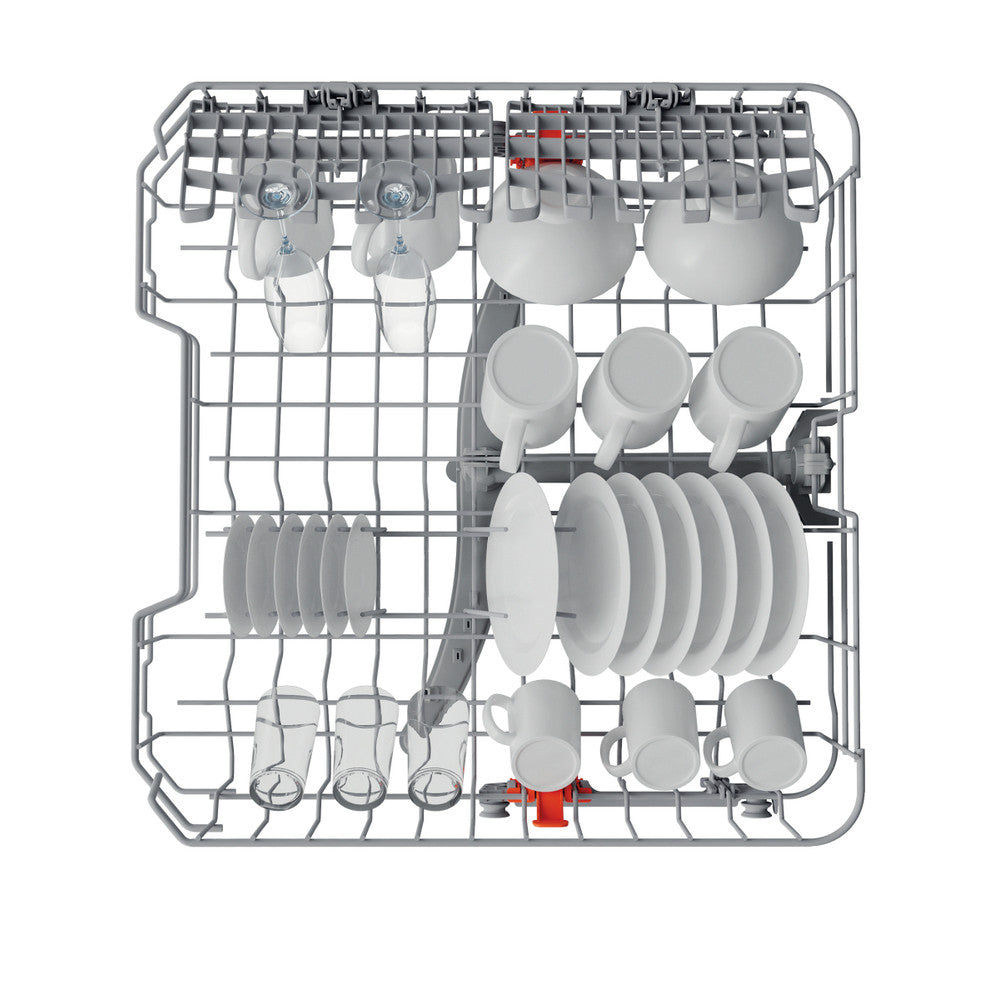 Hotpoint 14 Place Semi Integrated Dishwasher - Stainless Steel | H3B L626 X UK