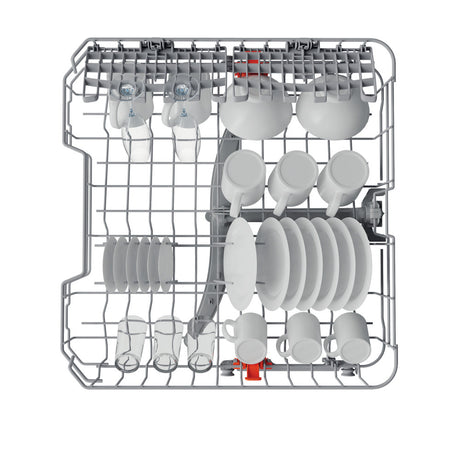 Hotpoint 14 Place Semi Integrated Dishwasher - Stainless Steel | H3B L626 X UK
