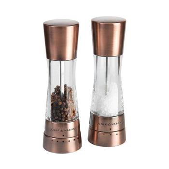 Cole & Mason Derwent Copper Salt & Pepper Mills 190mm / 7½" | H59418G