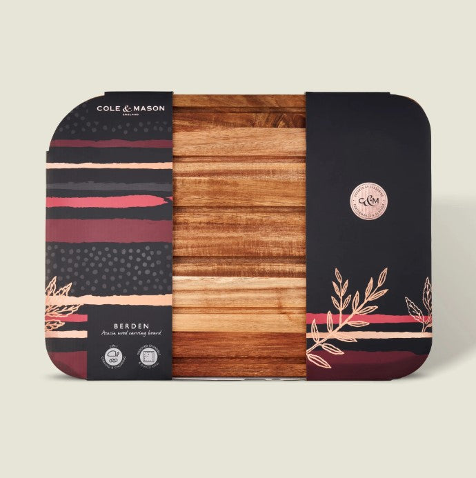 Cole & Mason Berden Acacia Carving Board | H722129