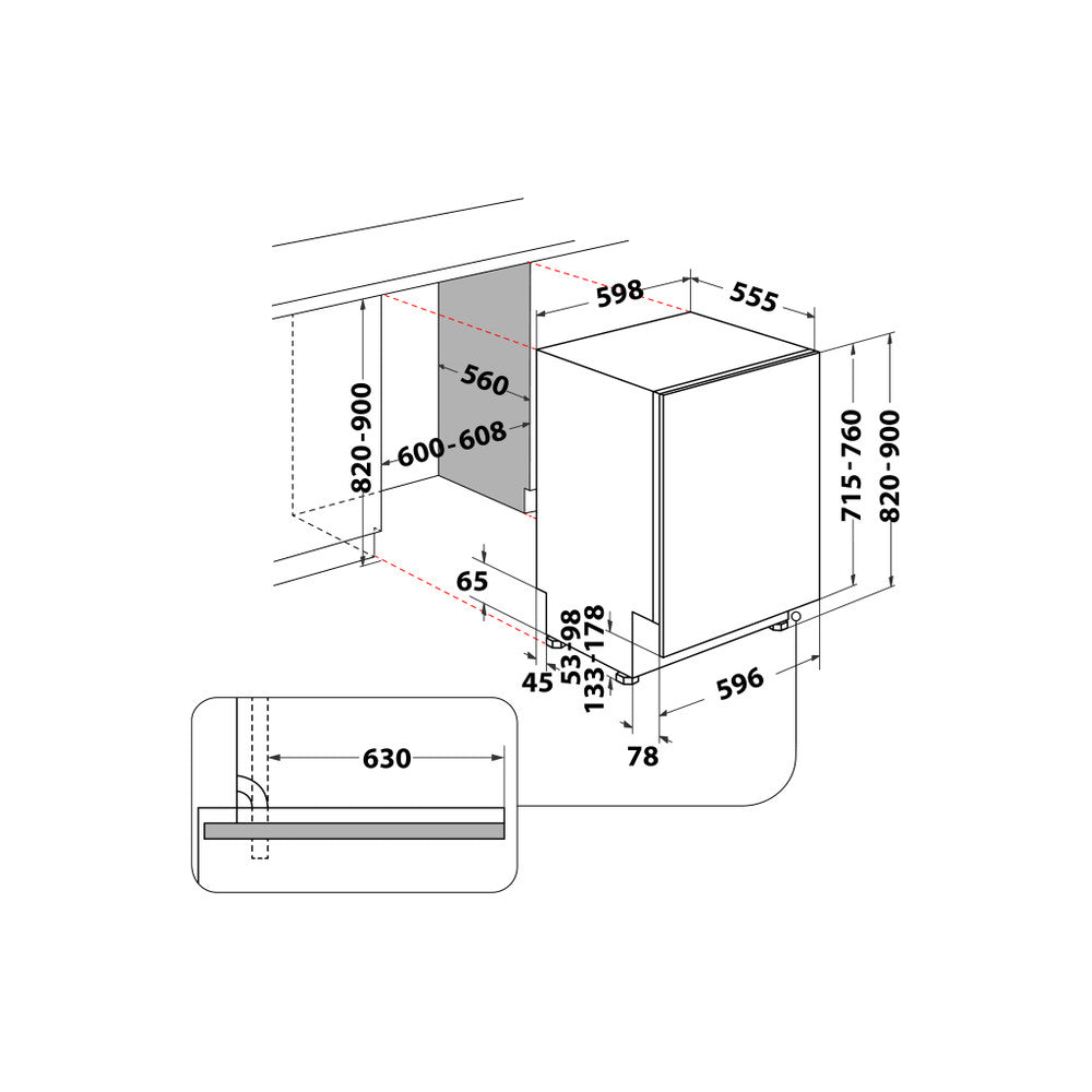 Hotpoint 15 Place Fully Integrated Dishwasher | H7I HP42 L UK