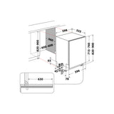 Hotpoint 15 Place Fully Integrated Dishwasher | H7I HP42 L UK