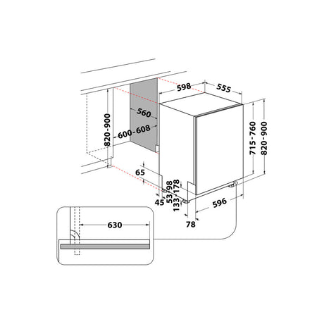 Hotpoint 15 Place Fully Integrated Dishwasher | H7I HP42 L UK