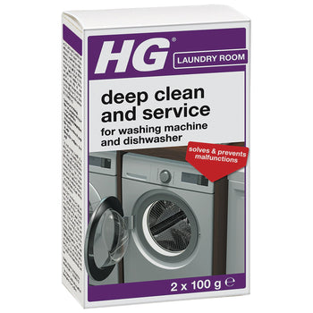 HG Deep Clean and Service For Washing Machines and Dishwashers 200g | HAG853Z