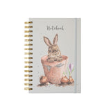 Wrendale The Flower Pot Rabbit Notebook | HB022