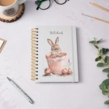 Wrendale The Flower Pot Rabbit Notebook | HB022
