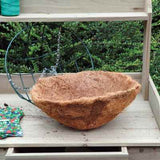 12" Bowl Shaped Coco Hanging Basket Liner | HBLC12