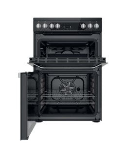 Hotpoint 60cm Freestanding Electric Cooker - BLACK | HDM67V9HCB/U
