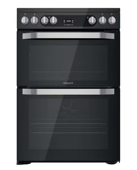Hotpoint 60cm Freestanding Electric Cooker - BLACK | HDM67V9HCB/U