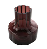 Hestia Large Burgundy Glass Vase | HE2329