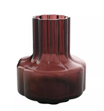Hestia Large Burgundy Glass Vase | HE2329