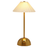 Hestia Usb Touch Lamp Pleated Shade - Bronze | HE2833