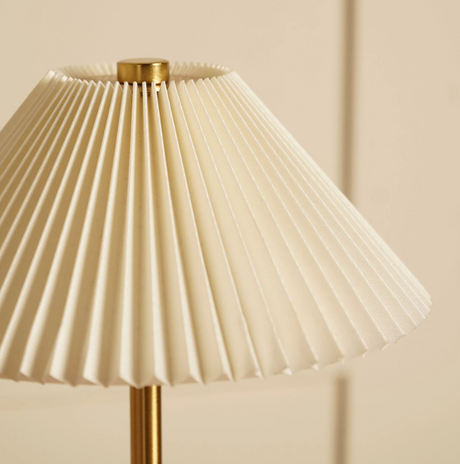 Hestia Usb Touch Lamp Pleated Shade - Bronze | HE2833