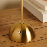 Hestia Usb Touch Lamp Pleated Shade - Bronze | HE2833