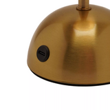 Hestia Usb Touch Lamp Glass Ball - Bronze | HE2836