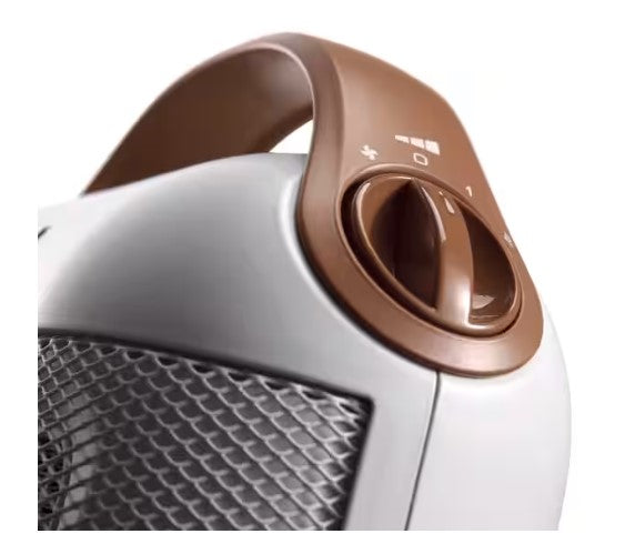DeLonghi Capsule Fan Heater - White | HFX30C18.IW
