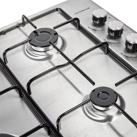 NordMende 60cm Gas Hob - Stainless Steel | HGE603IX