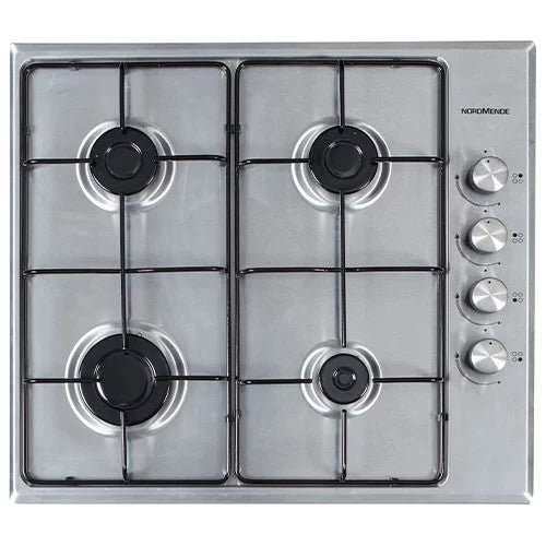 NordMende 60cm Gas Hob - Stainless Steel | HGE603IX