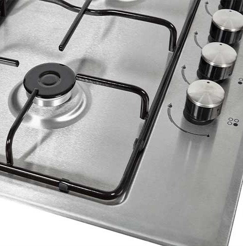 NordMende 60cm Gas Hob - Stainless Steel | HGX603IX
