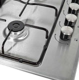NordMende 60cm Gas Hob - Stainless Steel | HGX603IX