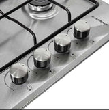 NordMende 60cm Gas Hob - Stainless Steel | HGX603IX