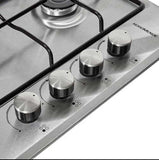 NordMende 60cm Gas Hob - Stainless Steel | HGX603IX