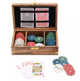 Harvey Makin Wooden Poker Set | HM2211