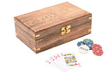 Harvey Makin Wooden Poker Set | HM2211