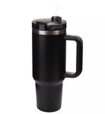Harvey Makin Tall Steel Mug 40oz - Black | HM2488