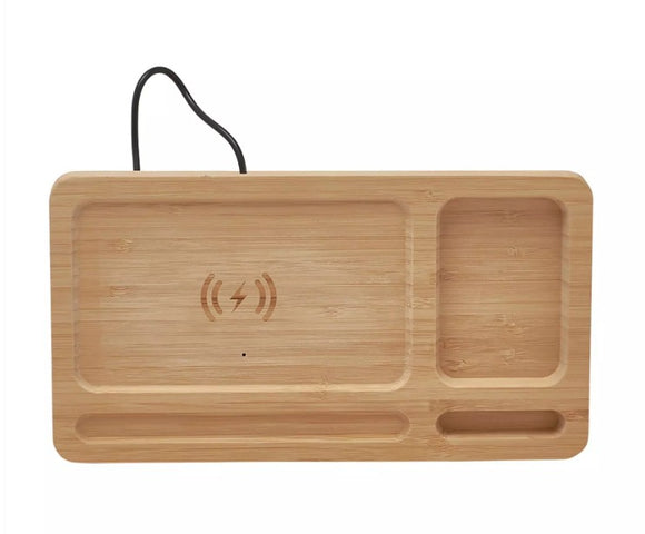 Harvey Makin Wireless Bamboo Charging Block | HM2494