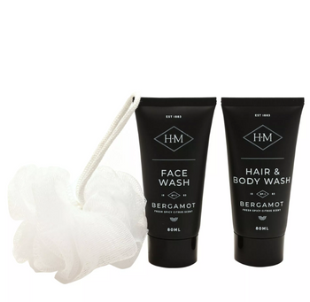 Harvey Makin Mens Gym Wash Bag Set | HM2558