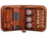 Harvey Makin Golfers Accessories Gift Set - Tan | HM2724