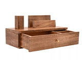 Harvey Makin Bedside Watch & Tech Wooden Storage Drawer | HM2730
