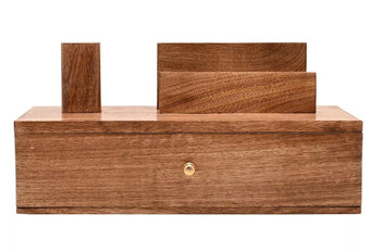 Harvey Makin Bedside Watch & Tech Wooden Storage Drawer | HM2730
