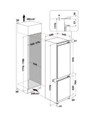 Hotpoint Integrated Fridge Freezer | HMCB70301UK