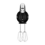 Smeg 50's Style 250W Hand Mixer - Black | HMF01BLUK