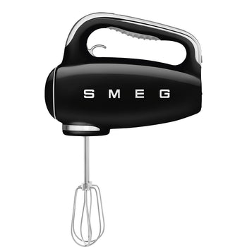 Smeg 50's Style 250W Hand Mixer - Black | HMF01BLUK