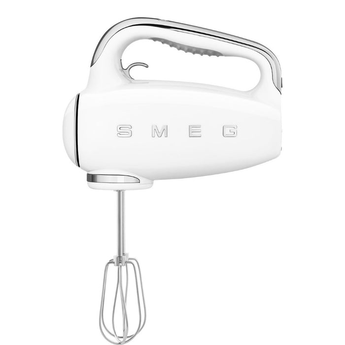 Smeg 50's Style 250W Hand Mixer - White | HMF01WHUK