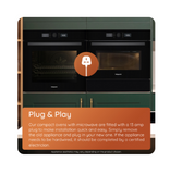Hotpoint Class 5 45cm Combi Microwave Oven - Stainless Steel | HMW57HMXUK